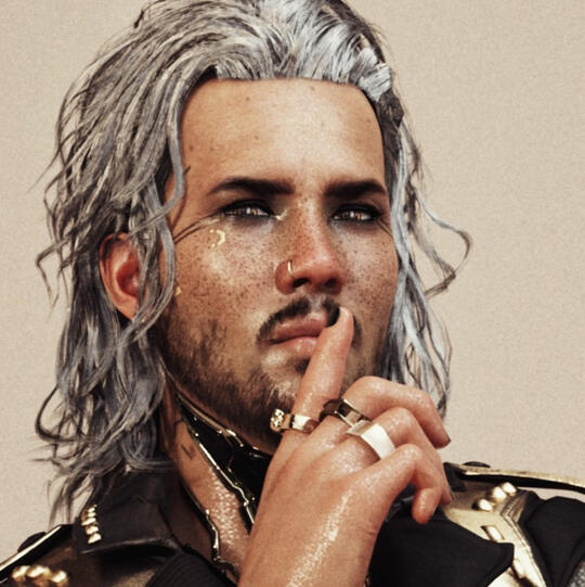 kerry eurodyne leaning against johnny silverhands porsche, johnny is offering him a cigarette